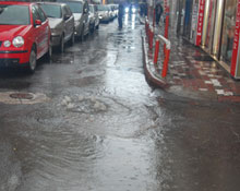 Samsun, yağmura teslim