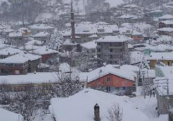Akdaqğ'da kar kalınlığı 30 cm