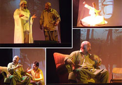 Gözyaşı geceleri Bafra`da sahnelendi