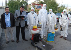 Özel Halk Otobüsleri Dezenfekte Edildi