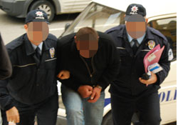 Ev kurşunladı tutuklandı