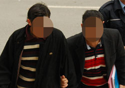 Üstünden silah çıktı