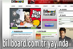 Billboard.com.tr yayında