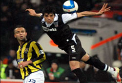 İnönü'de kazanan F.bahçe  BJK : 1 FB : 2