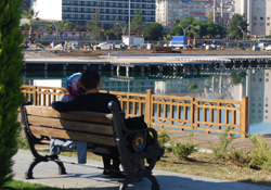 Sahilde yeni bir mekan