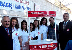 ODH'den organ bağısı standı