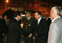 Tekkeköy'e Bakan Demir desteği