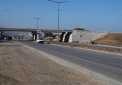 Köprü inşaatı hız kazandı