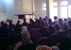 Kursiyerler Atatürk'ü andı