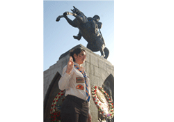 İzciler Ata'ya saygı nöbeti tuttu