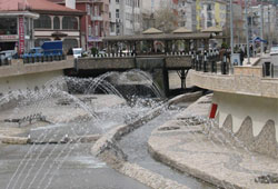 Ordu'nun derelerine yeraltı desteği