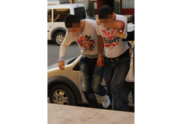 Bataklıktan son anda kurtuldu