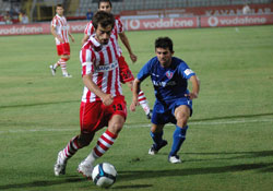 Antalya'da ilk hazırlık maçı