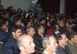 Evrim paneline ilgi yoğun oldu