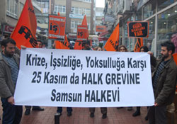 Halkı GREVE çağırdılar