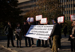 Konser Samsun'dan tutuklularına destek