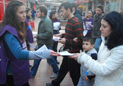 ÖDP: Kadına şiddete son!