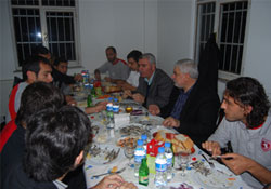 Samsunspor'da hamsi keyfi