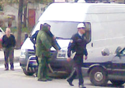 Grev öncesi bomba paniği