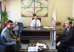 Milli Boksör'den Başkan Genç'e ziyaret