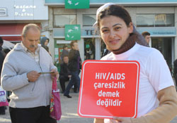 Aids değil önyargılar öldürür