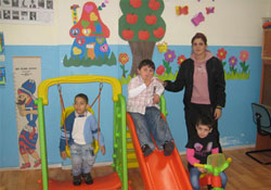 Otistik çocukların eğitim yuvası