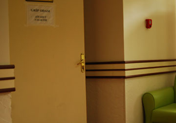 Grip Odası kanser hastalarıyla yanyana