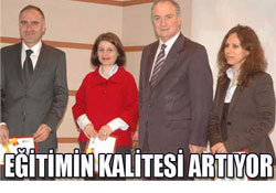 Eğitimin kalitesi artıyor