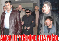Amca yeğen toplam 52 yıl hapis cezası aldı