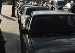 Raylı sistem otoparkı!