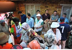 Samsun'dan Afrika'ya yardım eli