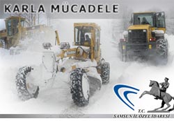 Özel İdare karla mücadeleye hazır