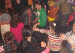 Engelliler ABS sanat ile eğlendi