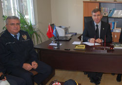 Emniyet, Ocak'ı ziyaret etti