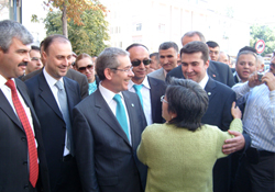 TP lideri Şener Sinop'ta