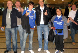 Chelsea taraftarları İSTANBUL'da