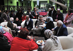 Kültür Evinden Huzur Evine vefa ziyareti