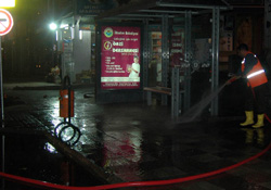 İlkadım'da gece mesaisi