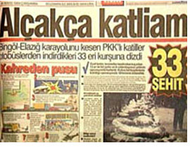 33 er katliamı Ergenekon'da