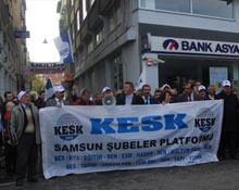 Tehdit bitti polis saldırısı başladı!