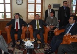 Samsun'da bakan rüzgarı