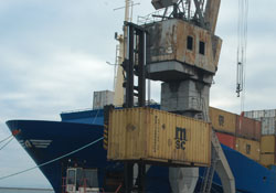 Samsun Limanı'nda ilkler gerçekleşiyor