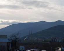 İlk kar OMÜ'ye düştü