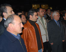 AK Parti önünde Tekel eylemi