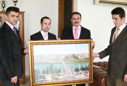 Dündara yağlı boya Çarşamba