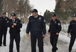 Amasya polisinden kararlı duruş