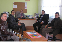 Yetik'ten Bafra OÇEM'e ziyaret