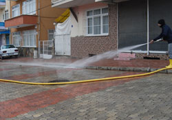 İlkadım'da temizlik mesaisi