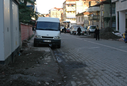 Çarşamba'da yayalar şikayetci