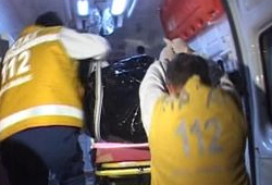 Polisin eşi cinnet geçirdi